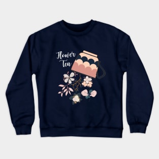 Flower Tea Crewneck Sweatshirt